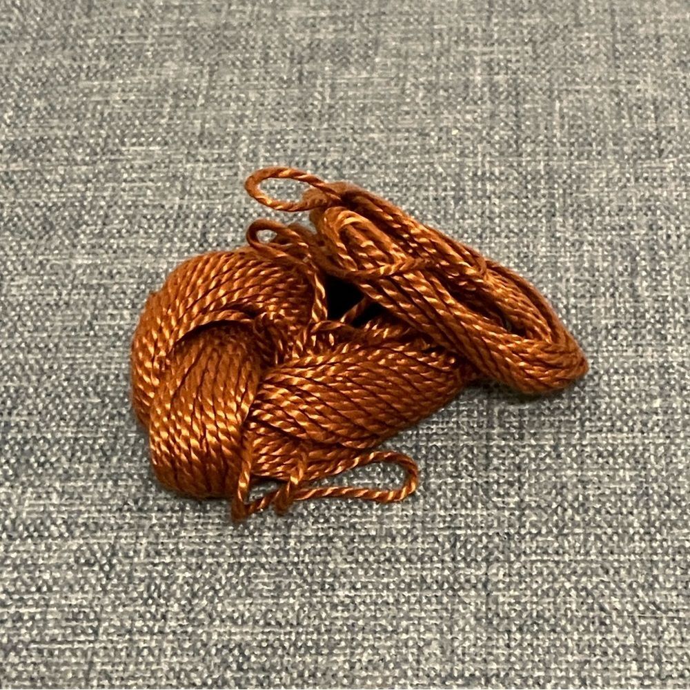 Brown Needlepoint Thread Yarn